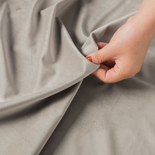 ZASŁONA VELVET CHŁODNY BEŻOWY