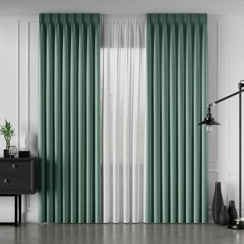 ZASŁONA VELVET SZAŁWIOWY