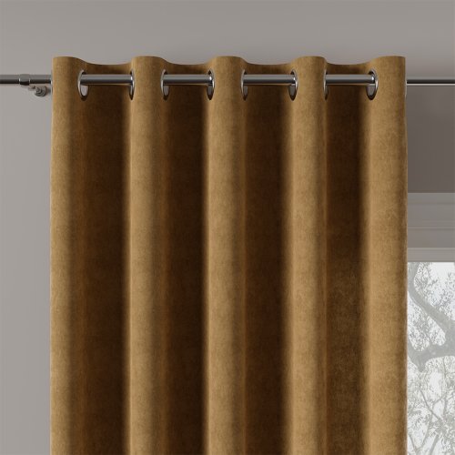 ZASŁONA MILAS CAMELOWY max290CM (KOLOR 010)