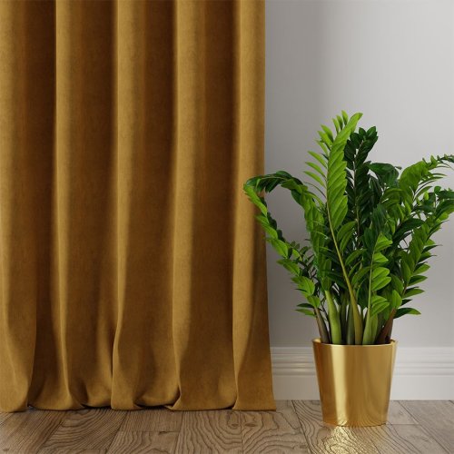 Zasłona milas ciemny oliwkowy max290cm (kolor 013)