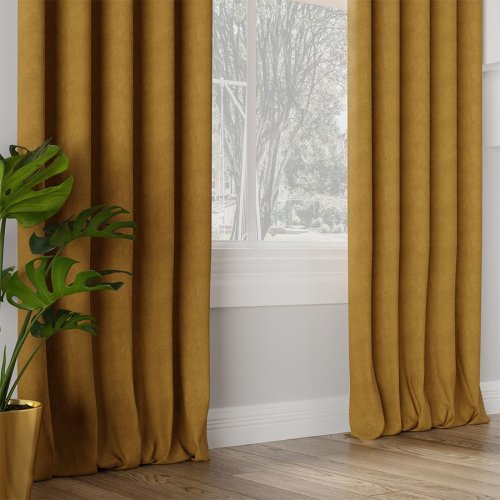 ZASŁONA MILAS CIEMNY OLIWKOWY max290CM (KOLOR 013)