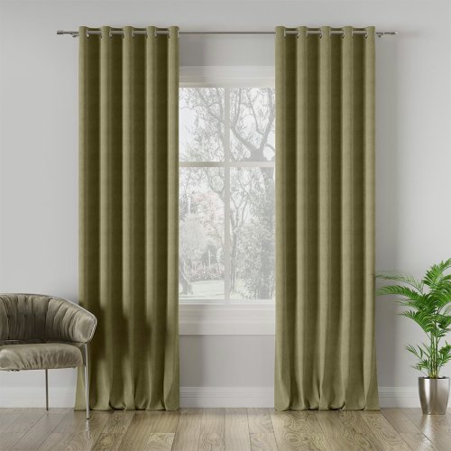 ZASŁONA MILAS KHAKI max290CM (KOLOR 017)