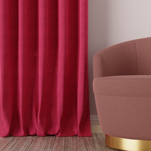 Zasłona milas różowy max290cm (kolor 023)