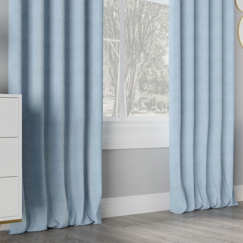 ZASŁONA MILAS BABY BLUE max290CM (KOLOR 048)