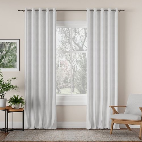 ZASŁONA MILAS BIAŁY max290CM (KOLOR 050)