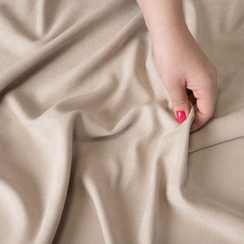 ZASŁONA MILAS CHŁODNY JASNY BEŻOWY max290CM (KOLOR 370)