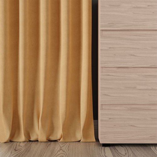 Zasłona milas jasny żółty max290cm (kolor 049)