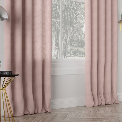 ZASŁONA MILAS JASY RÓŻOWY max290CM (KOLOR 360)