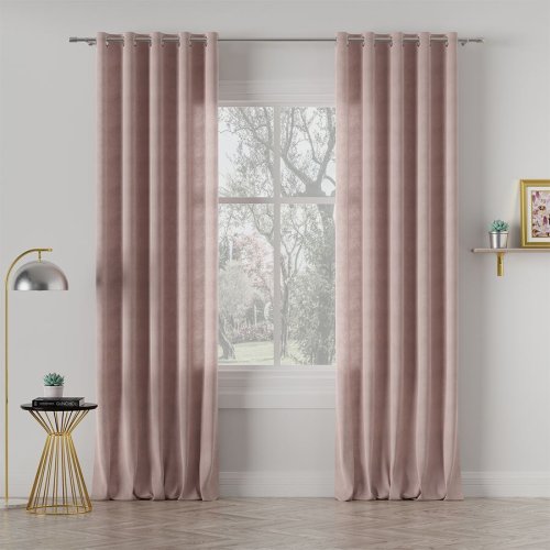 ZASŁONA MILAS JASY RÓŻOWY max290CM (KOLOR 360)