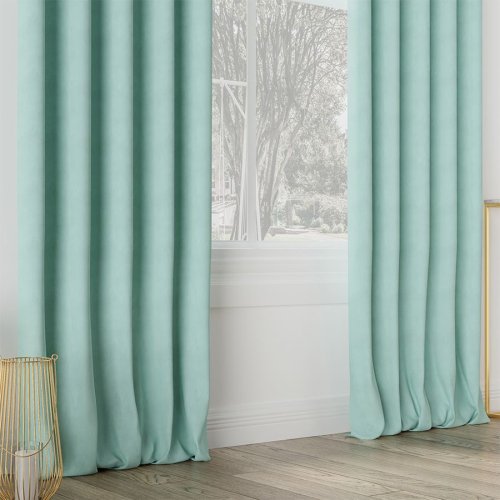 ZASŁONA MILAS MIĘTOWY max290CM (KOLOR 056)