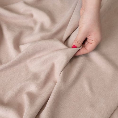 ZASŁONA MILAS PASTELOWY ŁOSOSIOWY max290CM (KOLOR 357)