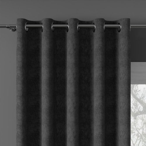 Zasłona milas ciepły grafitowy max290cm (kolor 800)