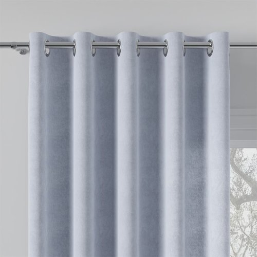 ZASŁONA MILAS PASTELOWY NIEBIESKI max290CM (KOLOR 463)