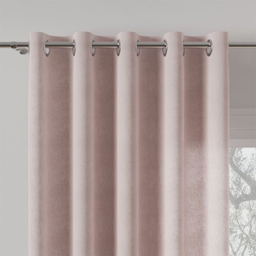 ZASŁONA MILAS PASTELOWY RÓŻOWY max290CM (KOLOR 444)