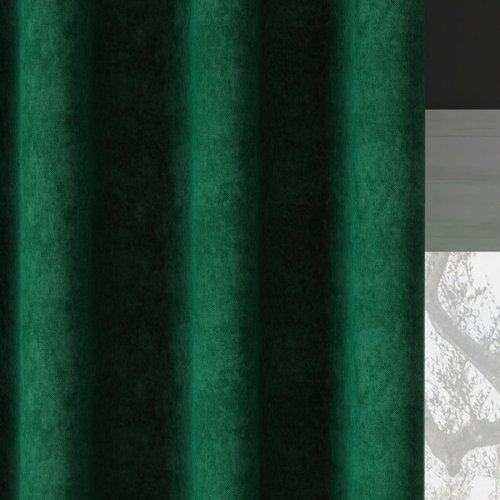 ZASŁONA MILAS SZMARAGDOWY max290CM (KOLOR 788)
