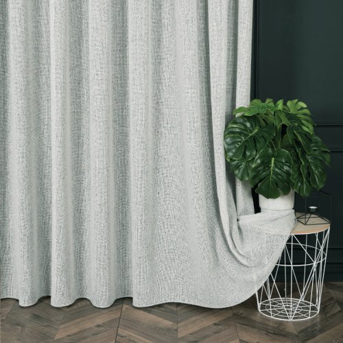 FIRANA BOHO SZARA SIATKA BUKLA DO 300CM