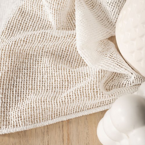 FIRANA BOHO ECRU SIATKA BUKLA DO 300CM