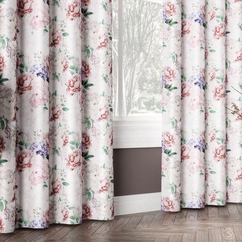 ZASŁONA VELVET PEONIA  SZER.140cm