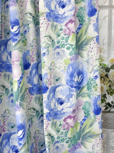 ZASŁONA PANAMA LATO W PEŁNI  SZER.130CM