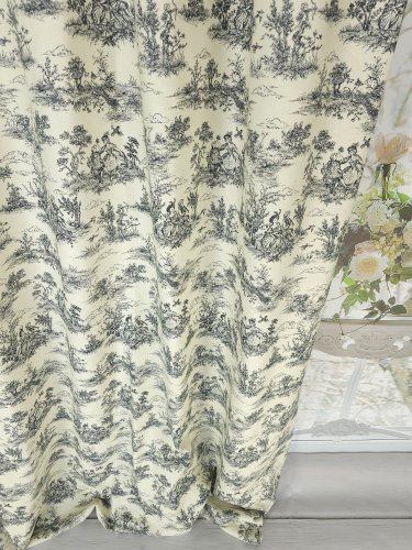 ZASŁONA  TOILE DE JOUY SZER.130CM