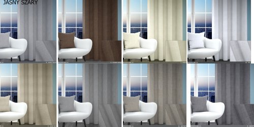 ZASŁONY 8KOLORÓW NATURALNA BOHO DO 300CM