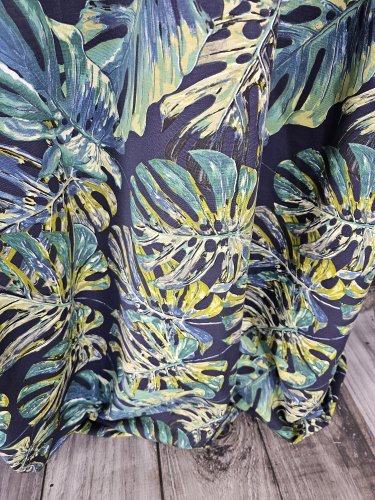 ZASŁONA MONSTERA TURKUS  SZER.130CM