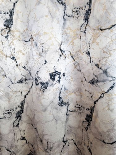 ZASŁONA EKSKLUZYWNA MARMUR GRANIT ZŁOTO SZER.140CM