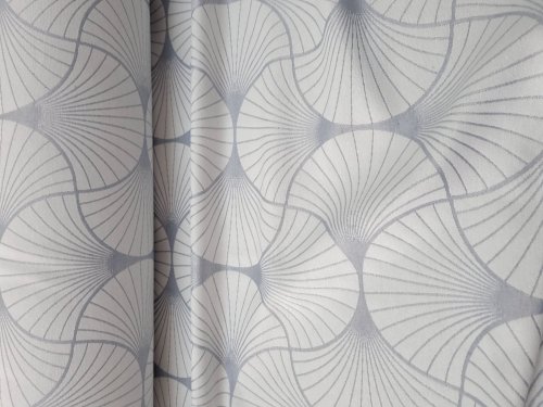 ZASŁONA EKSKLUZYWNA SREBRNY ŻAKARD SZER.140CM