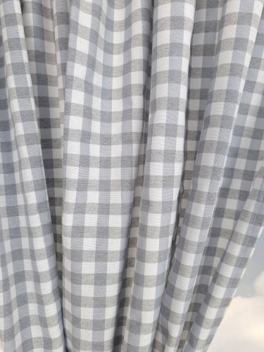 ZASŁONA SZARA KRATA OBUSTRONNA SZER.130CM