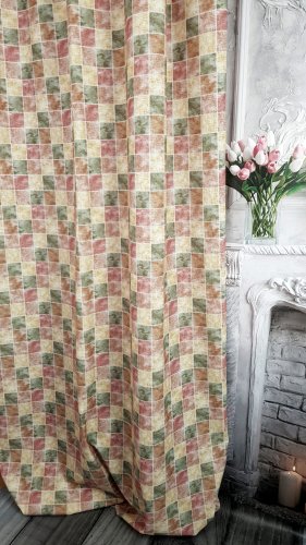 ZASŁONA ZASŁONOWA KLASYK KRATA SZER.130CM