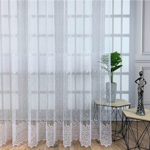 Firana markizeta tiul haft jak gipiura 280cm