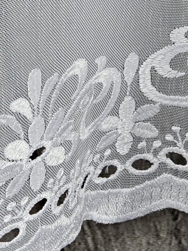 FIRANA NATURAL TYLKO DÓŁ HAFT MIMI 280CM