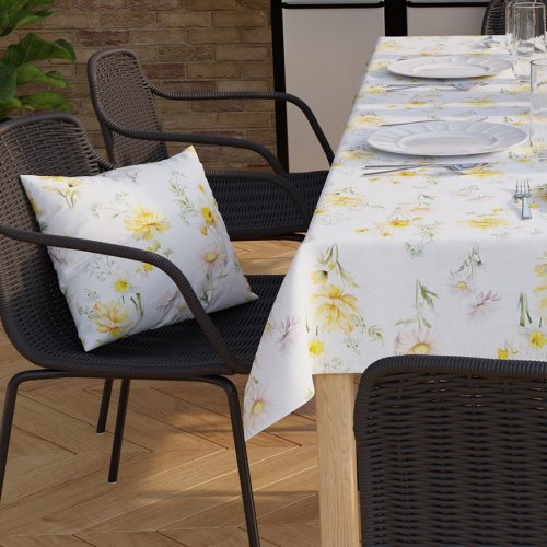 ZASŁONA OXFORD WIOSENNA POLANA  SZER.140cm