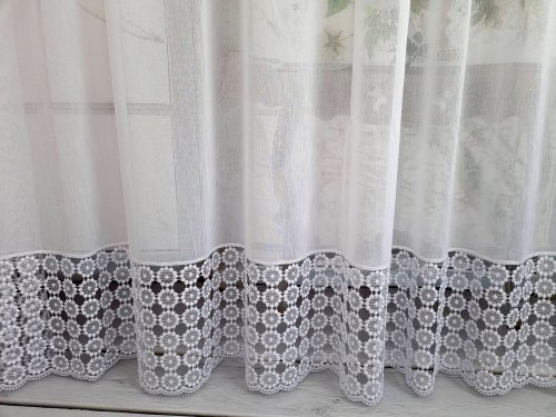 FIRANA  KORONKA GIPIURA DO 280CM