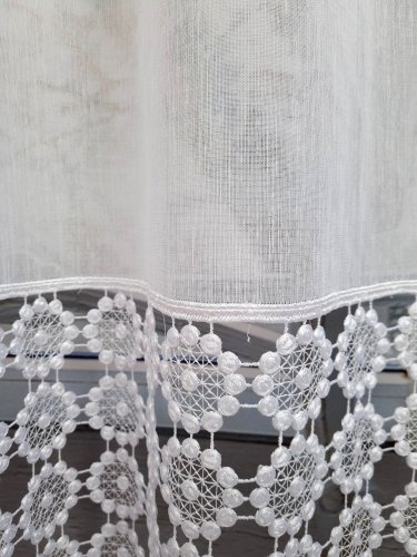 FIRANA  KORONKA GIPIURA DO 280CM