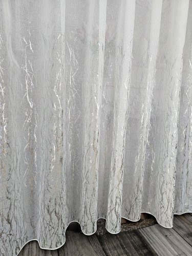 FIRANA MARKIZETA SREBRO ŻYŁA 300CM