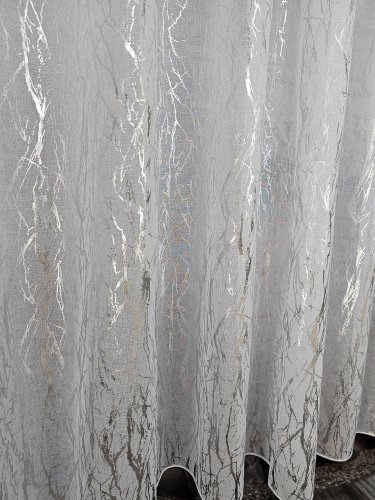 FIRANA MARKIZETA SREBRO ŻYŁA 300CM