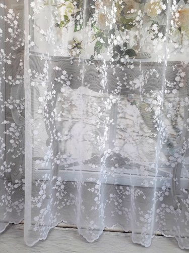 Firana żakard śnieżka do 250cm