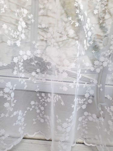 Firana żakard śnieżka do 180cm