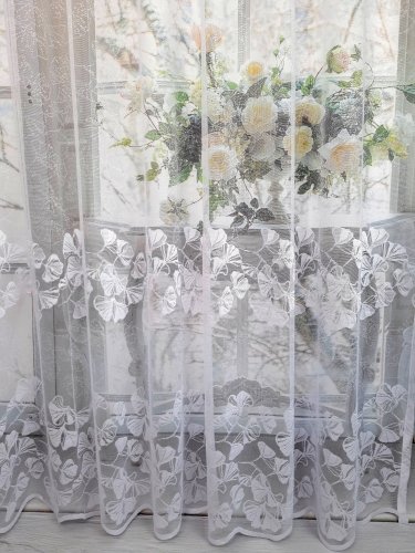 Firana żakard miłorząb do 250cm