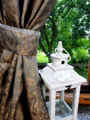 ZASŁONY GLAMOUR BRĄZOWY  DO 300CM