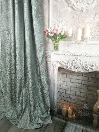 ZASŁONY GLAMOUR  SZARY  DO 300CM