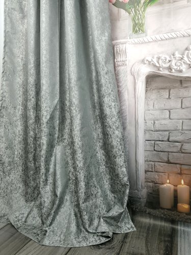 ZASŁONY GLAMOUR  SZARY  DO 300CM