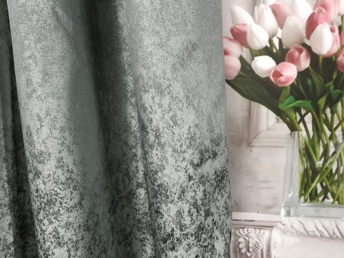 ZASŁONY GLAMOUR  SZARY  DO 300CM