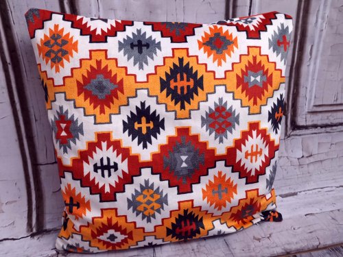 Poszewka aztecki wzór