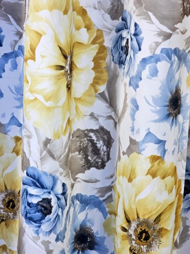 ZASŁONY KWIAT WIOSNA  DO 130-280CM