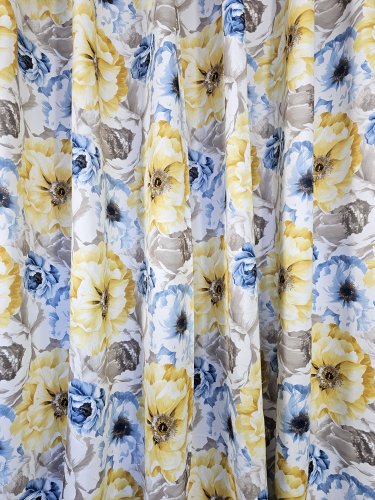 ZASŁONY KWIAT WIOSNA  DO 130-280CM