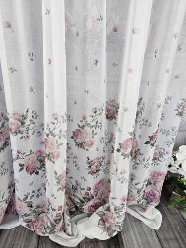 FIRANA ETAMINA ROSE GARDEN DÓŁ 295CM