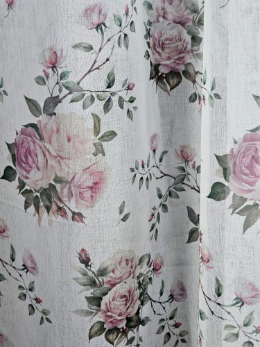 FIRANA ETAMINA ROSE GARDEN DÓŁ 295CM