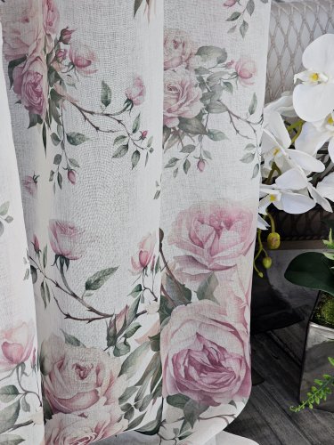 FIRANA ETAMINA ROSE GARDEN DÓŁ 295CM